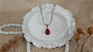 گردنبند آویز اشکی